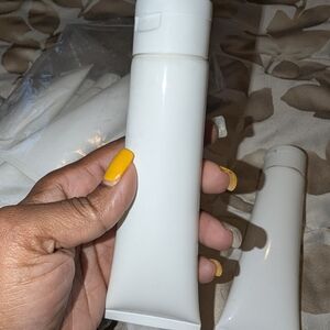 White Refillable Tubes